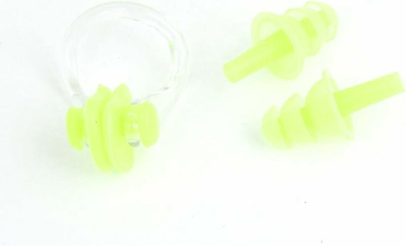 Fluorescerande gula simöron med klipp och plastfodral (Id: 8Ef A80 65D 3A7 1F1, liten)  |  Öronproppar Öronproppar Flera färger